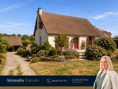 superbe maison de maçon de 130 m²  3 chambres  – jardin clos de 1 060 m² – sous-sol total