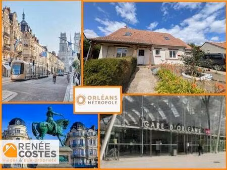 viager occupé - f83-h75 ans - orleans (45000)