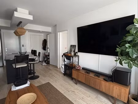 appartement - rdc - 43.40 m2 - 2 pièces - meublé