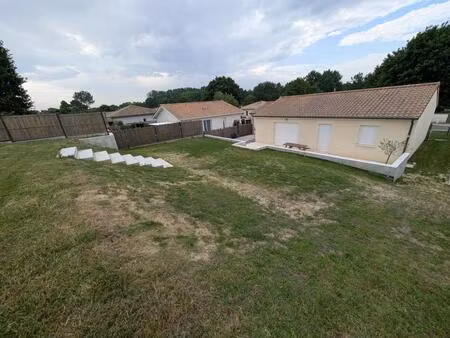maison récente de 93m² avec terrain de 823m²