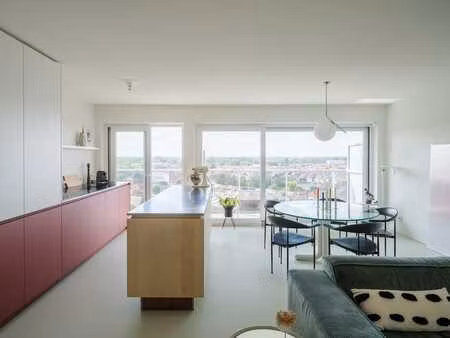 trendy designappartement met 2 slaapkamers en panoramisch...