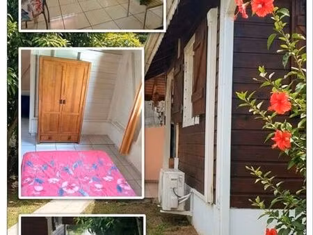 charmant f2 meublé avec jardin – les abymes proche fac/chu – 800 cc