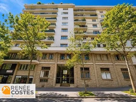 vente en nue propriété - f87 ans - paris (75016)