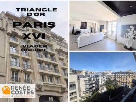 viager occupé - h62 ans - paris (75016)