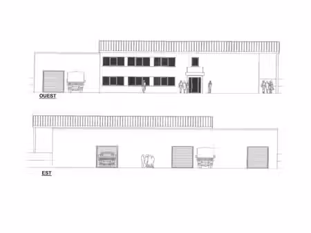 local exceptionnel - 1064m² en cv d'oloron