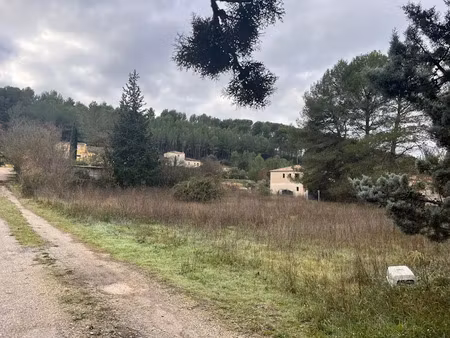vente terrain 4200 m² à ventabren (13122)  590 000 €