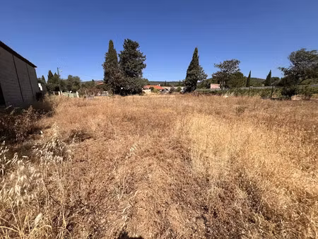 vente terrain à batir 1223 m² à argeliers (11120)  89 000 €