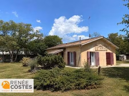 vente en nue propriété - h76 ans - coutras (33230)