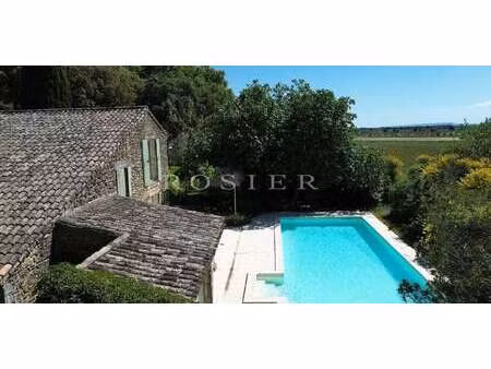 maison avec piscine et jardin grillon (84)
