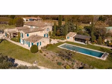 propriété avec piscine et jardin oppède (84)