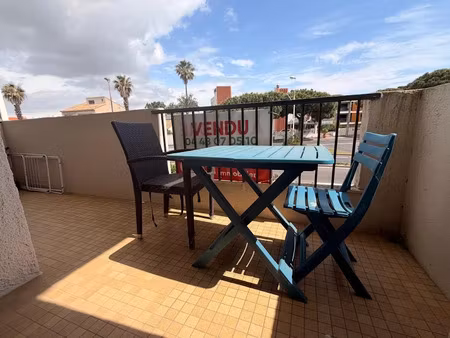 location appartement 1 pièce 38 m² à canet plage (66140)  560 €