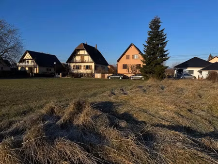 vente terrain 690 m² à ebersheim (67600)  150 000 €