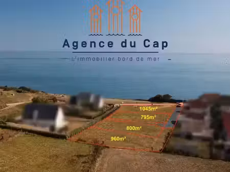vente terrain 800 m² à tracy-sur-mer (14117)  310 000 €