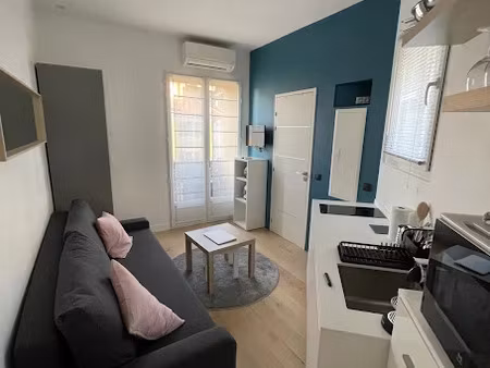location meublée appartement 1 pièce 15.16 m² à nice (06000)  720 €