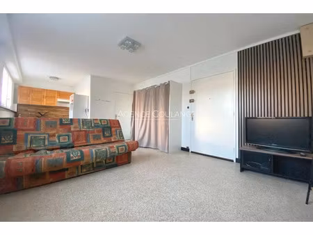 location meublée appartement 1 pièce 24.52 m² à la ciotat (13600)  580 €