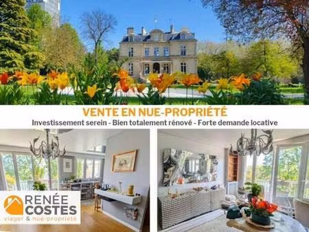 vente en nue propriété - h74 ans - choisy le roi (94600)