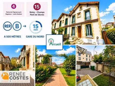 viager occupé - h69 ans - arcueil (94110)