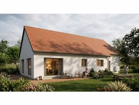 terrain avec maison neuve à vendre