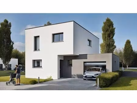 terrain avec maison neuve à vendre