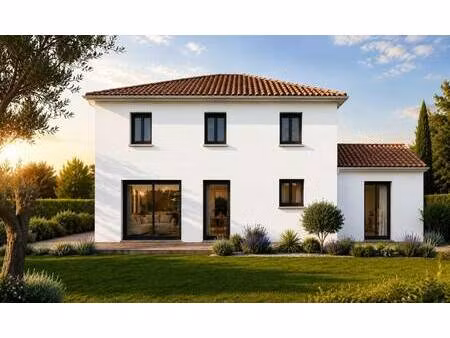 terrain avec maison neuve à vendre