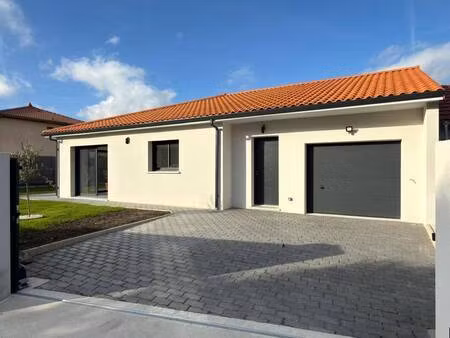 terrain avec maison neuve à vendre