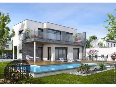 terrain avec maison neuve à vendre