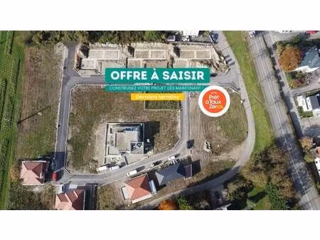 terrain constructible à vendre