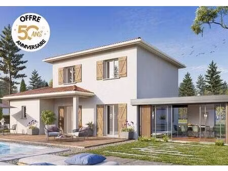 terrain avec maison neuve à vendre