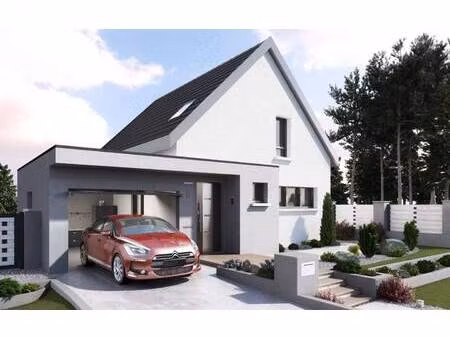 terrain avec maison neuve à vendre