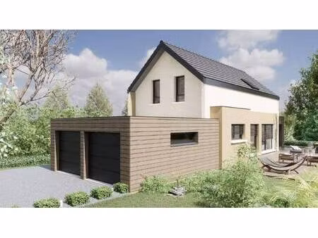 terrain avec maison neuve à vendre