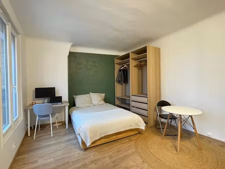 location meublée appartement 1 pièce 22 m² à asnieres-sur-seine (92600)  900 €