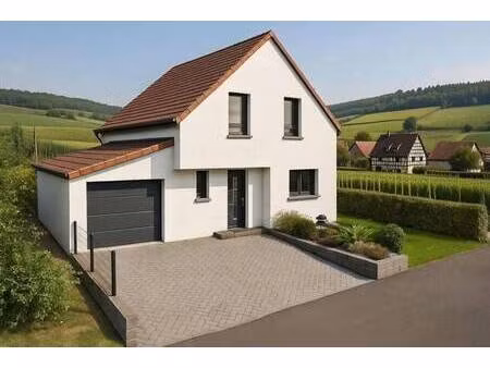 terrain avec maison neuve à vendre