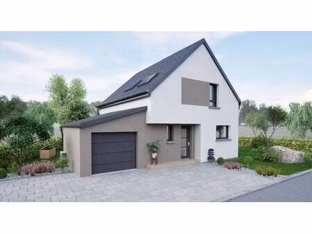 terrain avec maison neuve à vendre