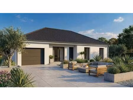 terrain avec maison neuve à vendre