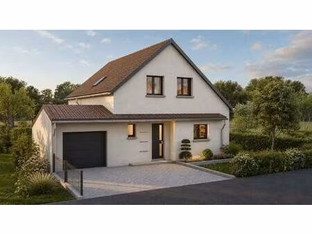 terrain avec maison neuve à vendre
