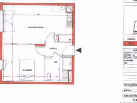 location appartement 2 pièces à pornic (44210) : à louer 2 pièces / 42m² pornic