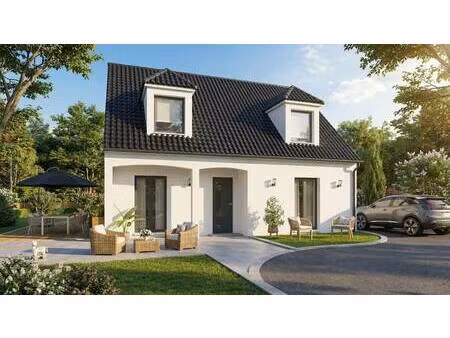 terrain avec maison neuve à vendre