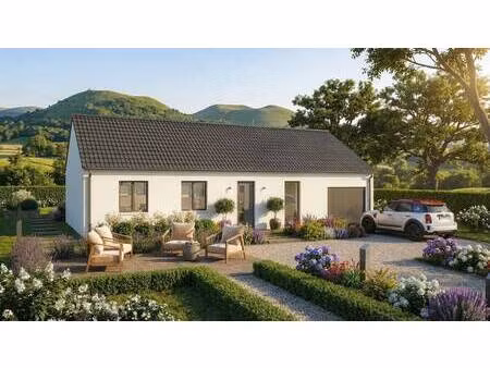 terrain avec maison neuve à vendre