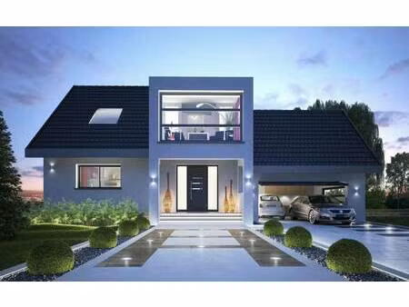 terrain avec maison neuve à vendre
