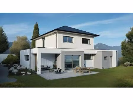 terrain avec maison neuve à vendre