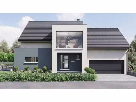terrain avec maison neuve à vendre