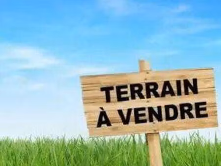 terrain constructible viabilisé à vendre