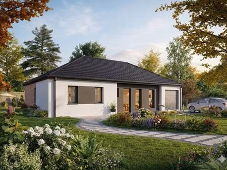 terrain avec maison neuve à vendre