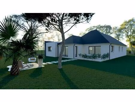 terrain avec maison neuve à vendre