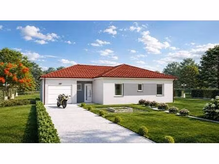 terrain avec maison neuve à vendre