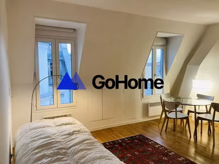 location meublée appartement 1 pièce 28 m² à paris 9ème (75009)  1 069 €