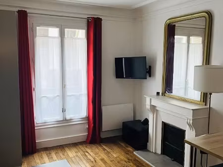 location meublée appartement 1 pièce 23 m² à paris 16ème (75016)  1 050 €