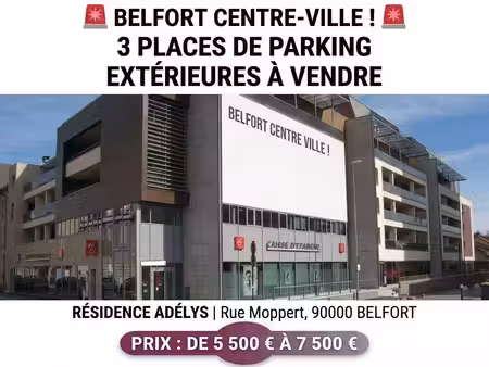 parking à vendre