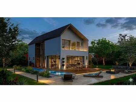 terrain avec maison neuve à vendre
