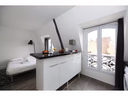 location meublée appartement 1 pièce 23 m² à paris 17ème (75017)  1 300 €